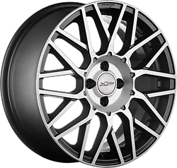 Колесный диск X'trike X-131M 7x17/4x100 D60.1 ET41 BKM/FP Колесный диск X'trike X-131M 7x17/4x100 D60.1 ET41 BKM/FP