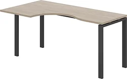 Стол для работы Norden 140x90x75 SG.231.OD.63.AN.L (антрацит/дуб темный) Стол для работы Norden 140x90x75 SG.231.OD.63.AN.L (антрацит/дуб темный)