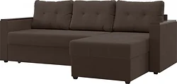 Угловой диван Mio Tesoro Атланта Лайт 111 (Savana Chocolate)