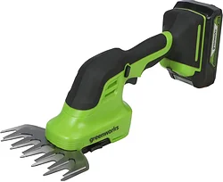 Кусторез + садовые ножницы Greenworks G24Shtk2 Кусторез + садовые ножницы Greenworks G24Shtk2