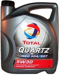 Total Quartz Ineo 504/507 5W-30 5л