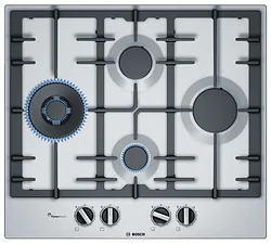 Газовая варочная панель Bosch PCI6A5B90 Газовая варочная панель Bosch PCI6A5B90