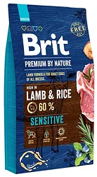 Brit (8 кг) Premium by Nature Sensitive Lamb & rice