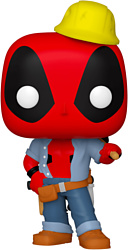 Funko POP! Bobble Marvel Deadpool 30th Construction Worker 54688