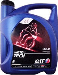 Моторное масло Elf MOTO 4 TECH 10W-50 4л