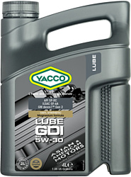 Моторное масло Yacco Lube GDI 5W30 4л