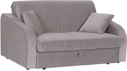 Прямой диван Асмана Магнат 120 (Oskar Coffee)