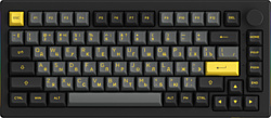 Akko 5075B Plus black & Gold Akko Cream Yellow V3