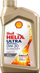 Shell Helix Ultra Professional AV-L 0W-30 VW 504.00/507.00 1л