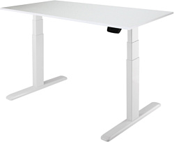 Стол для работы стоя ErgoSmart Ergo Desk Prime 1200x650x18 мм (альпийский белый/белый)