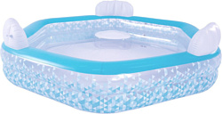 Надувной бассейн Jilong Giant Hexagon Family Pool 57161 (223x211x58)