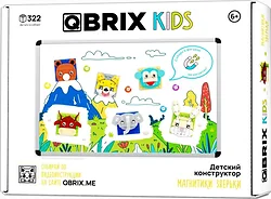 Конструктор QBRIX Kids Магнитики. Зверьки 30090