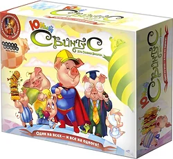 Настольная игра для детей Мир Хобби Юный Свинтус
