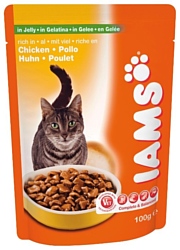 Iams Cat Pouch Adult with Rich in Chicken in Jelly (0.1 кг) 1 шт.