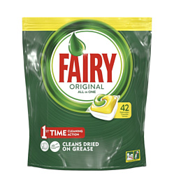 Fairy Original Lemon All in 1 (42 tabs