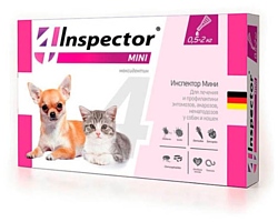 Inspector mini капли для собак и кошек 0,4 мл