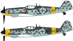 Hasegawa Messerschmitt Bf109G-6 "Finnish Air Force Aces" 2 kits