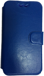 Digitalpart Для телефона 4.5" (фактура кожа, синий)