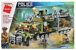 Конструктор Qman Police 1924 Крепость браконьеров