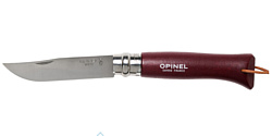 Opinel N°8 Trekking темляк (бордовый)