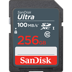 SanDisk Ultra SDXC Class 10 UHS-I 100MB/s 256GB