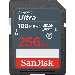 Карта памяти SanDisk Ultra SDXC Class 10 UHS-I 100MB/s 256GB