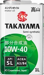 Моторное масло Takayama 10W-40 API SL 1л