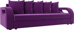 Лига диванов Лига-010 117362 (микровельвет фиолетовый)
