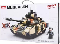 Конструктор Sluban Российский танк Т90MS M38-B0756