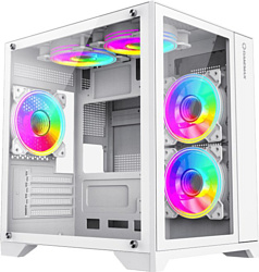 Корпус для компьютера GameMax Infinity Mini WH (белый)