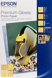 Epson Premium Glossy Photo Paper 10x15 20 листов (C13S041706)