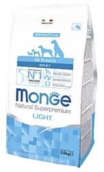 Monge Speciality Line Light – Лосось и рис (2.5 кг)