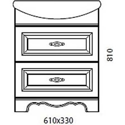 Aqualife Design Дублин с/2ящ (1-192-000-LA65)