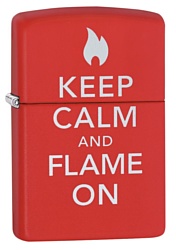 Zippo Keep Calm and Flame On (28671-000003)