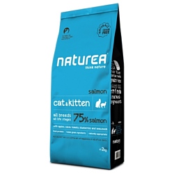 Naturea (2 кг) Cat&Kitten Salmon