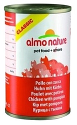 Almo Nature Classic Adult Cat Chicken and Pumpkin (0.14 кг) 1 шт.
