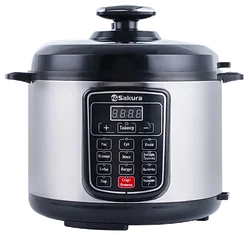 Мультиварка-скороварка Sakura SA-7764BS/WS