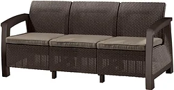 Keter Corfu Love Seat Max (коричневый)