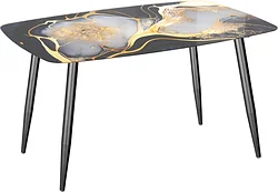 Кухонный стол Sheffilton SHT-TU14/TT32 118/77 стекло/МДФ (черный муар/черный алмаз) Кухонный стол Sheffilton SHT-TU14/TT32 118/77 стекло/МДФ (черный муар/черный алмаз)