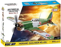 Конструктор Cobi World War II 5724 Morane-Saulnier MS.406