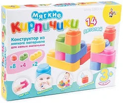 Конструктор Десятое королевство Мягкие кирпичики 04033