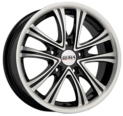 Disla Evolution 6.5x15/5x108 D67.1 ET35 Black Diamond