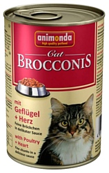 Animonda Brocconis Cat для кошек с домашней птицей и сердцем (0.4 кг) 1 шт.