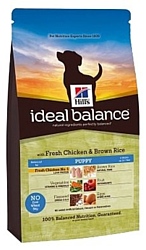 Hill's (12 кг) Ideal Balance Puppy with Fresh Chicken & Brown Rice dry