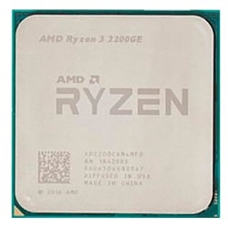 AMD Ryzen 3 2200GE Raven Ridge (AM4, L3 4096Kb)