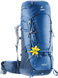 Deuter Aircontact 50+10 SL blue (steel-midnight)