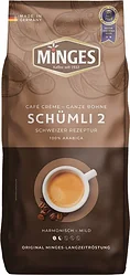 Minges Cafe Creme Schumli 2 зерновой 1 кг Minges Cafe Creme Schumli 2 зерновой 1 кг