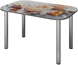 Кухонный стол Senira P-001-02/01-7817 (хром) Кухонный стол Senira P-001-02/01-7817 (хром)