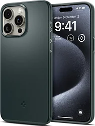 Чехол для телефона Spigen Thin Fit для iPhone 15 Pro ACS06690 (зеленый) Чехол для телефона Spigen Thin Fit для iPhone 15 Pro ACS06690 (зеленый)