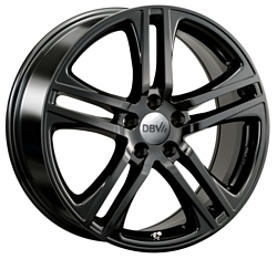 DBV Mauritius 8x17/5x114.3 D74.1 ET45 Black